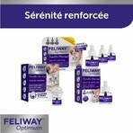 Feliway Optimum Serenity Renforcée Happy Family Kit Diffuser and Recharge + Recharge De 48ml