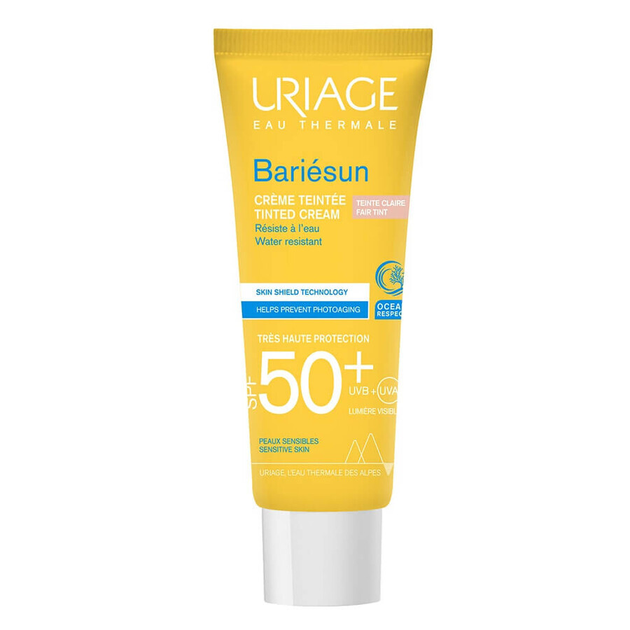 Boutique Uriage Bariésun Crème Teintée SPF50+ Teinte Claire 50ml Uriage Bariésun Crème Teintée SPF50+ Teinte Claire 50ml