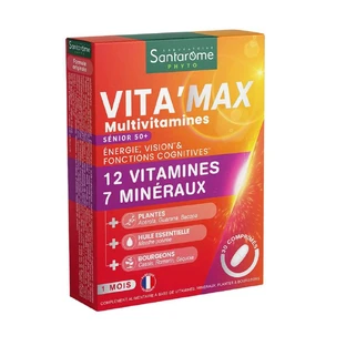 Santarome Vita'max Multivitamins Senior 50+ 30 Tablets