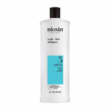 Nioxin System 3 Shampooing pour cheveux colorés, secs et abîmés et perte modérée 1L
