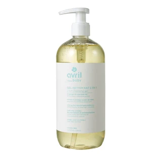 Avril 2-in-1-Reinigungsgel mit Ringelblumenextrakt Bio Gesicht, Körper und Babyhaar 500ml