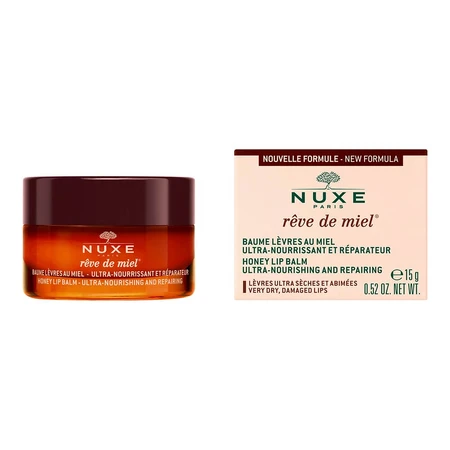 Nuxe Reve De Miel Ultra voedende balsem voor droge of gebarsten lippen 15g