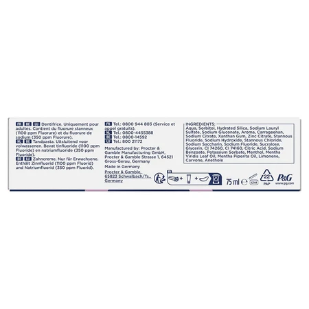 Oral-B Toothpaste Gentive and Enamel 75ml