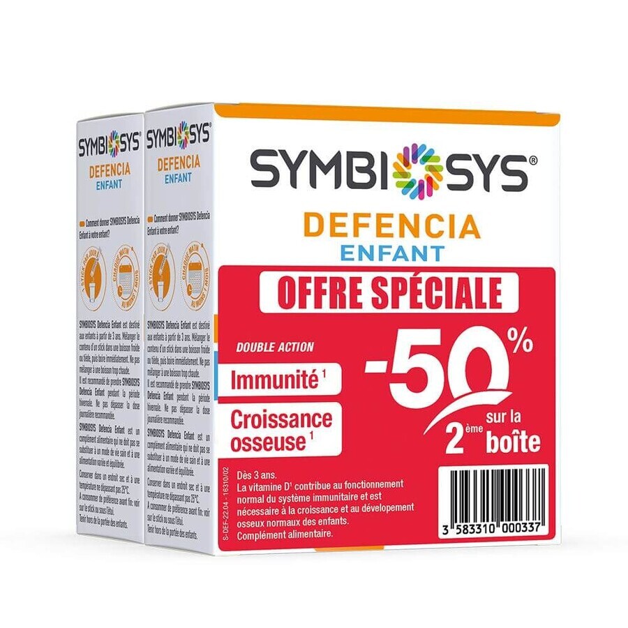 Symbiosys Microbiota Bambini DEFENCIA x60 bastoncini
