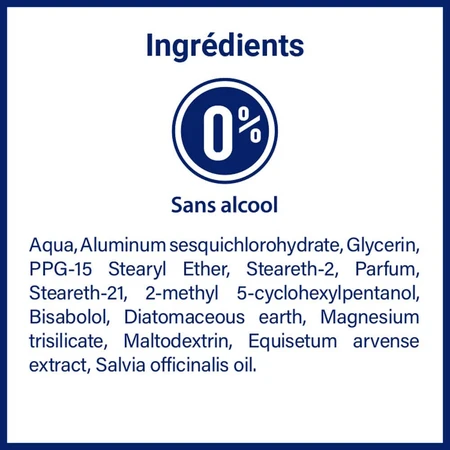 Etiaxil Aluminiumvrije Roll-on Deodorant voor Mannen 48h Peaux Sensibles 50ml