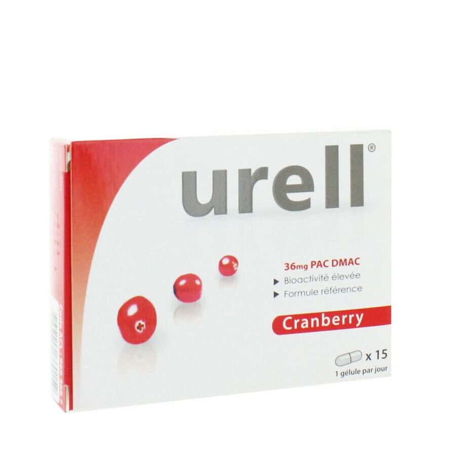 Urell Cranberry 36mg PAC 15 capsules