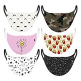Podevache Washable fabric mask UNS1 4-6 years old