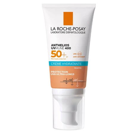 La Roche-Posay Crème solaire hydratante teintée avec parfum Très haute protection SPF 50+ 50ml