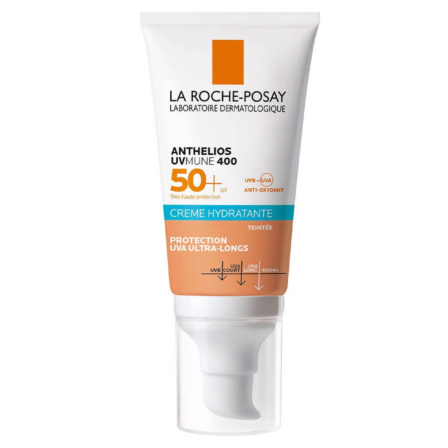La Roche-Posay Getönte feuchtigkeitsspendende Sonnencreme mit Duft Sehr hoher Schutz SPF 50+ 50ml