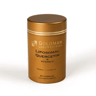 Laboratorios Goldman Quercetina Liposomal y Vitamina C x 30 cápsulas