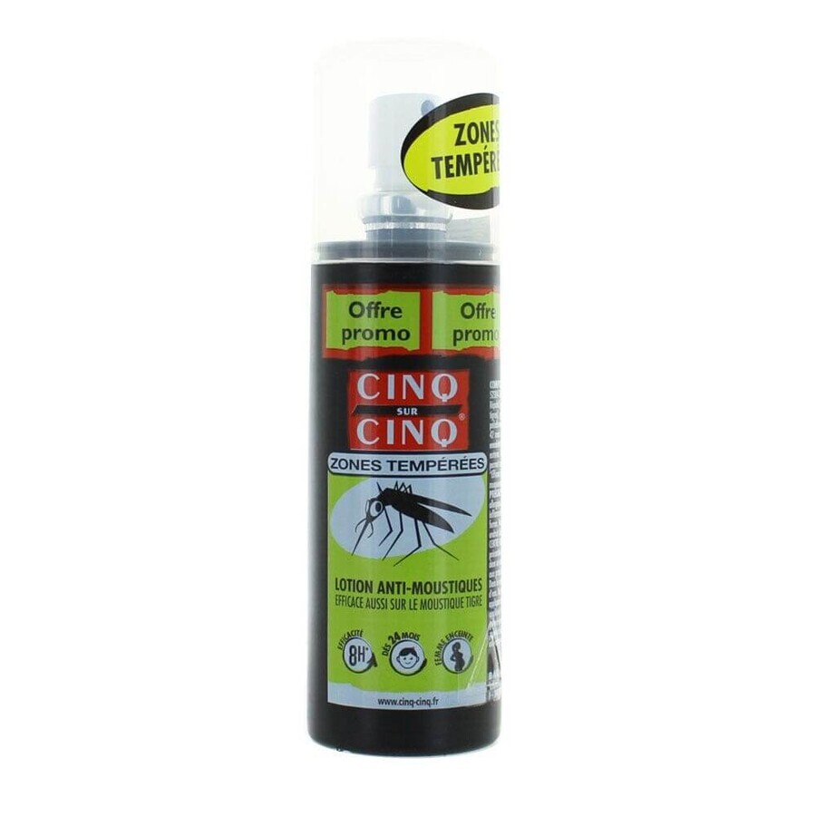 Loțiune de protecție împotriva țânțarilor Cinq Sur Cinq Spray 100ml