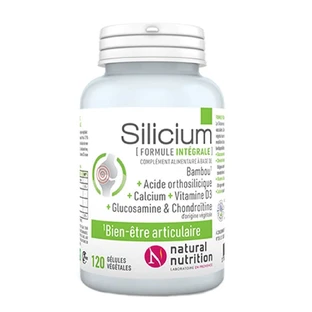 Natürliche Ernährung Silicium Joint Health 120 Kapseln