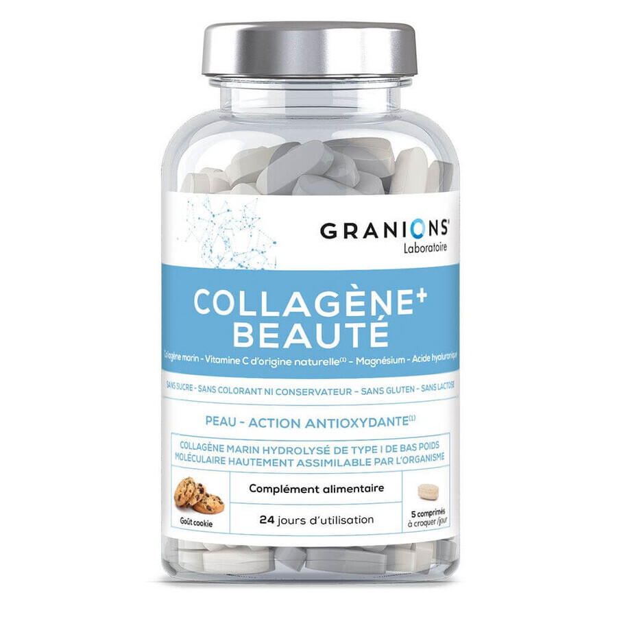 Granions Collagen+ Beauty Biscuit 120 chewable tablets