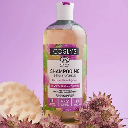Coslys Detox Champú Frescor Bio Cabello Graso 500ml