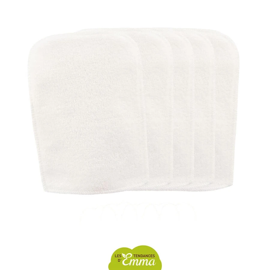 Les Tendances D'Emma Eco Chou Gants De Change Lavables Bébé Eucalyptus x5