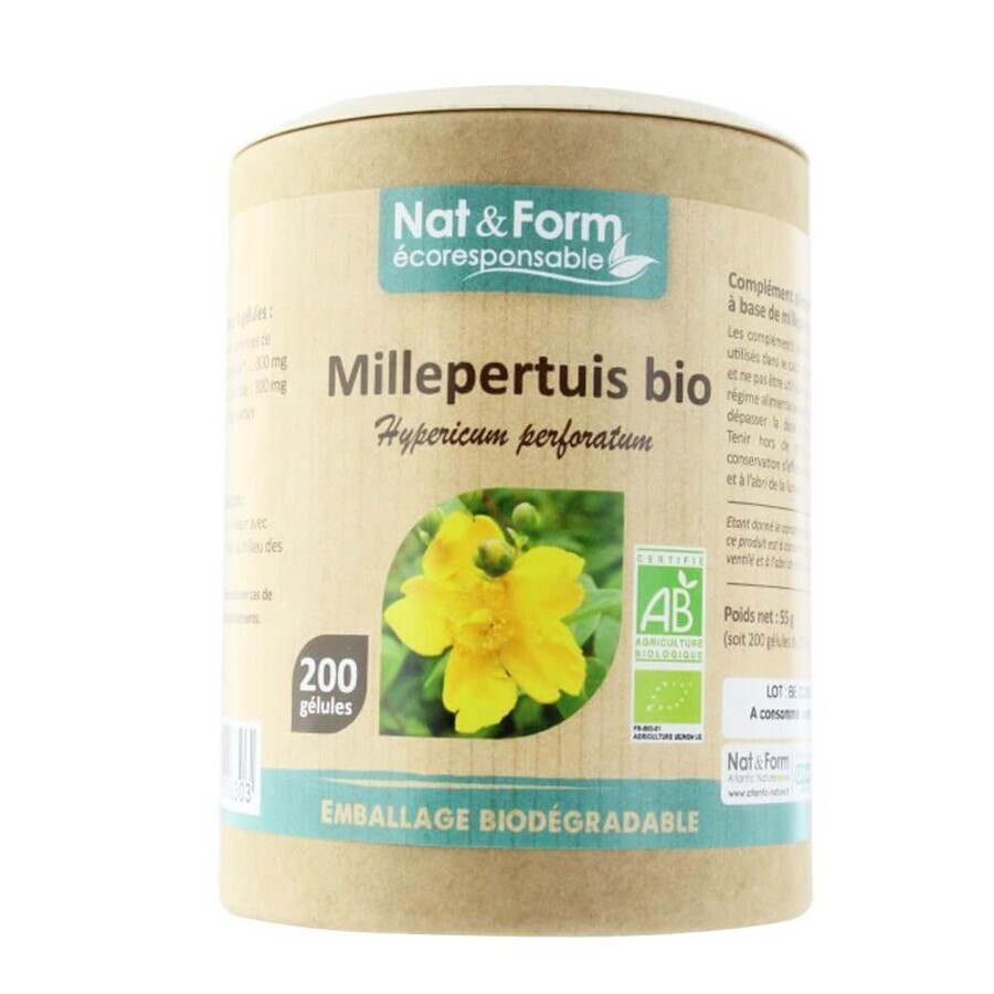 Nat&Form BIO HYPERIC 200 cápsulas