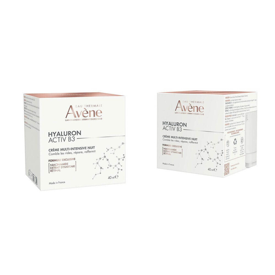 Avène Hyaluron Activ B3 Crema de noche reestructurante multiintensiva 40ml