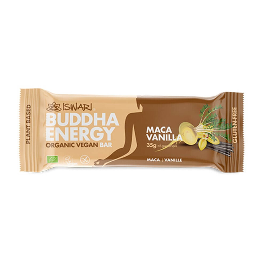 Iswari Barretta Energetica Energia Buddha, Maca e Vaniglia biologica 35g