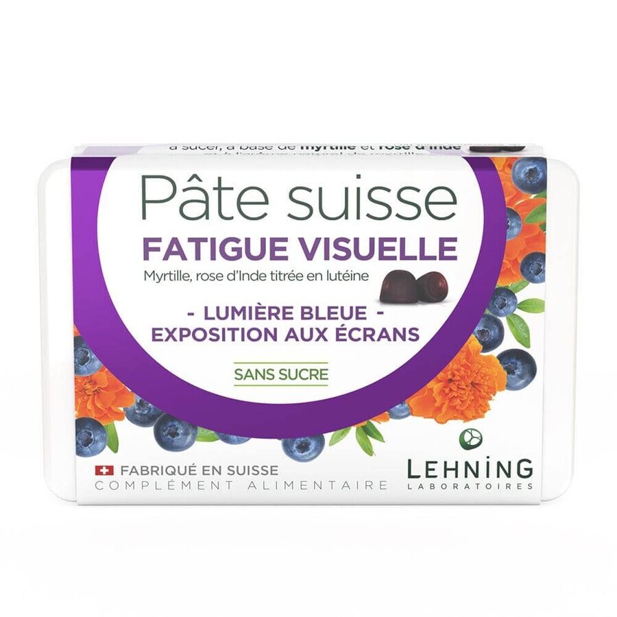 Lehning Pâte Suisse Fatigue Visuelle x40 erasers