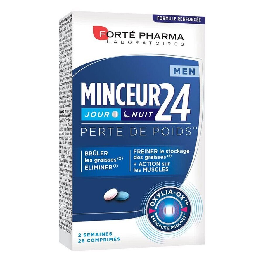 Forté Pharma Slimming man 24h day/night 28 tablets