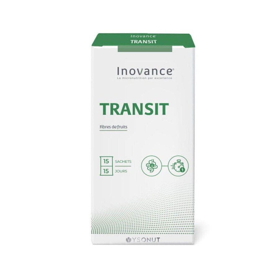 Inovance Transit 15 Sachets Fibres De Fruits 15 Sachets