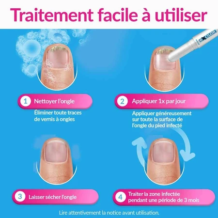 Excilor Applications of antifungal stylet 400 4ml