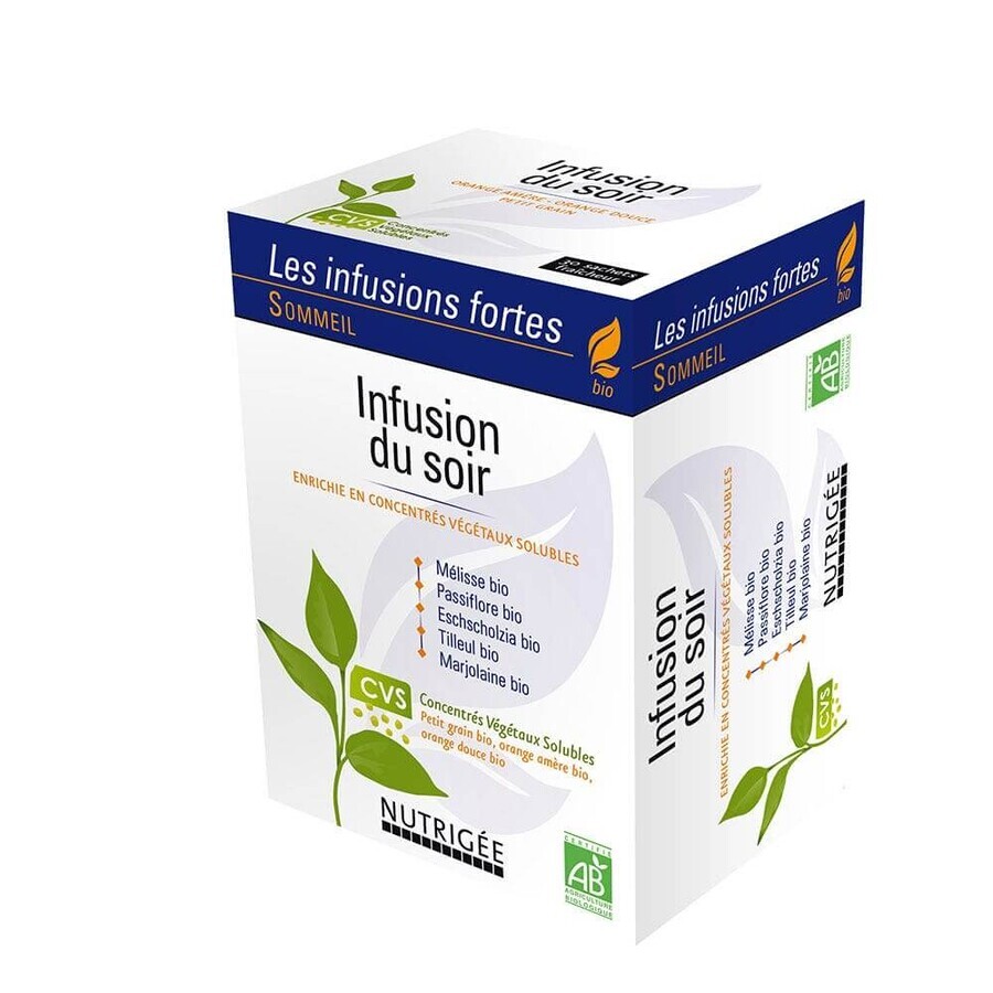 Nutrigée Infusion Du Soir Bio 30 Bustine