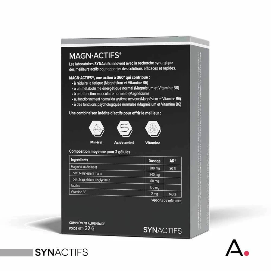Aragan Synactifs Magnesium 60 Kapseln