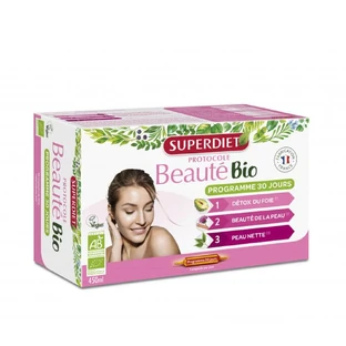 Superdieet Organic Beauty Protocol 3x10 15 ml ampullen