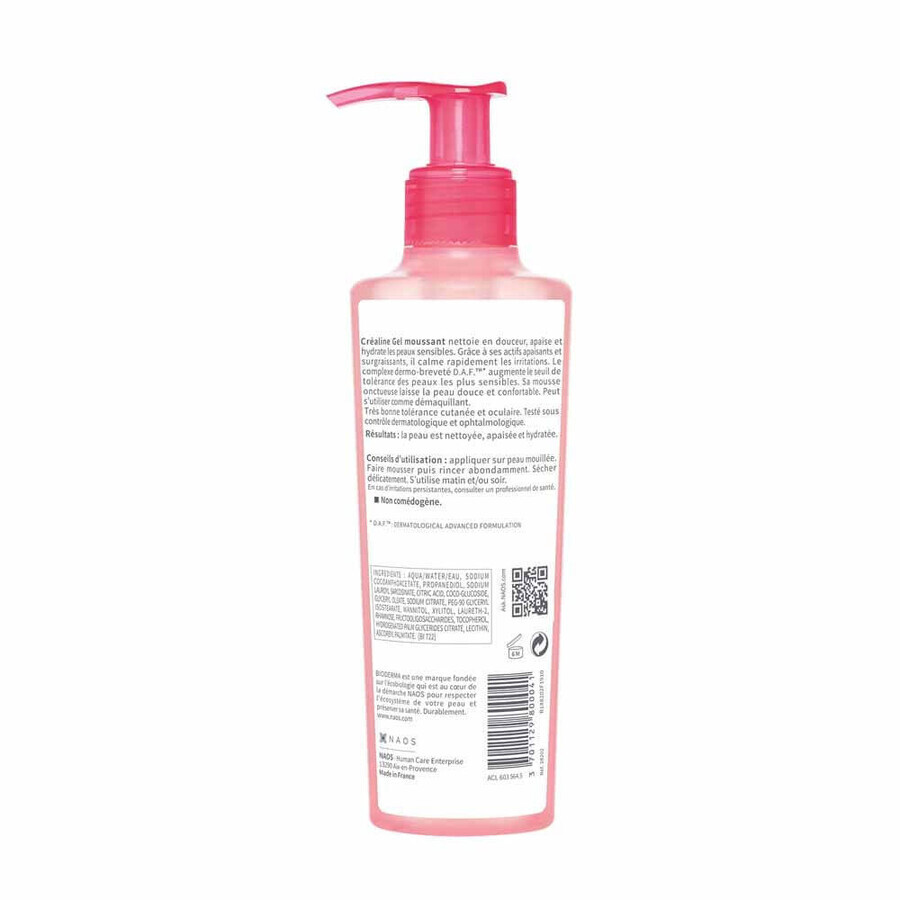 Bioderma Crealine Micellar Cleansing Soothing Peaux sensibles 200ml Bioderma Crealine Micellar Cleansing Soothing Peaux sensibles 200ml