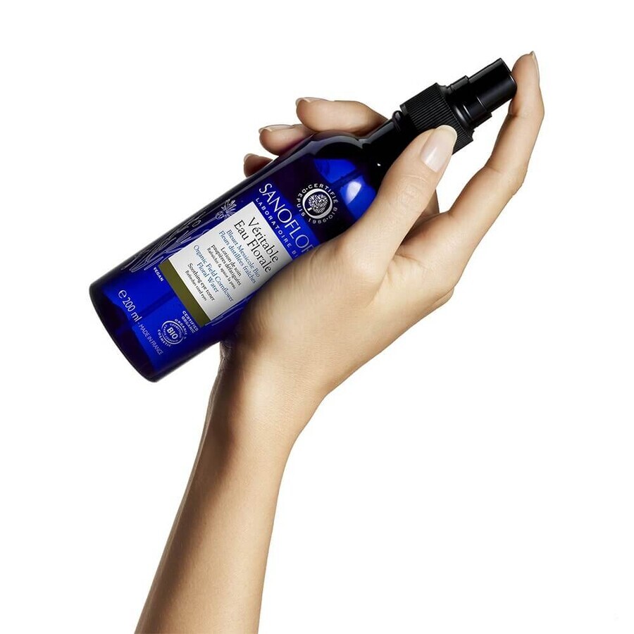 Sanoflore Eaux Florales Veritable Eau Florale Bleuet Messicole Bio 200ml