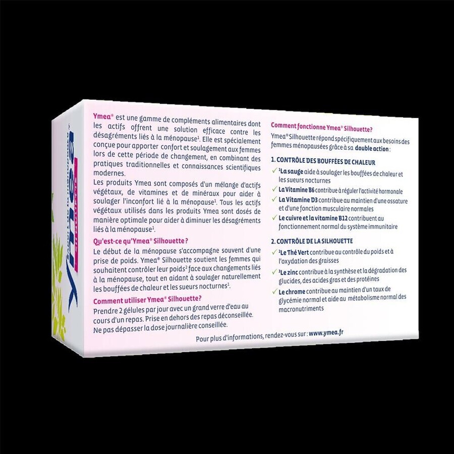 Ymea Menopause Silhouette 128 Gelule