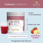 Biocyte Anti-rughe Maxi Ialuronico 20x14g Gusto Fragola e Banana 240g Biocyte Anti-rughe Maxi Ialuronico 20x14g Gusto Fragola e Banana 240g