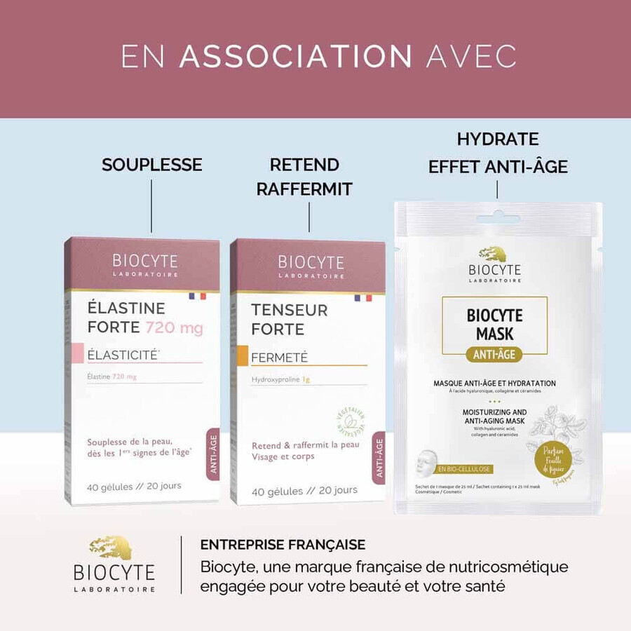 Biocyte Anti-rughe Maxi Ialuronico 20x14g Gusto Fragola e Banana 240g