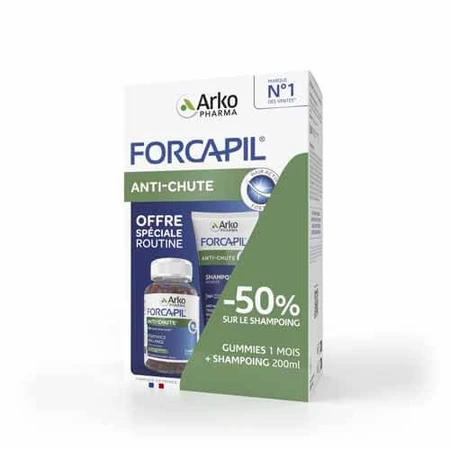 Arkopharma Forcapil Anticaduta 60 gums + Shampoo 200ml