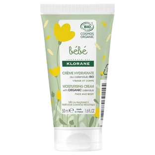 Klorane Newborn Hydraterende Crème Goudsbloem Bio Normale en droge huid 50ml