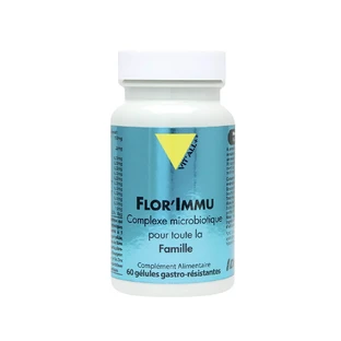 Vit'All+ Flor'Immu Microbiota Complex for the Whole Family 60 Drcaps