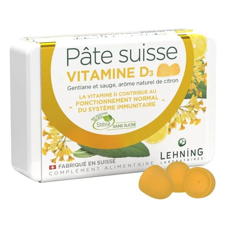 Lehning Schweizer Vitamine D3 x40 Radiergummis