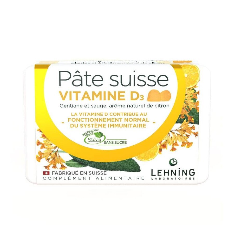 Lehning Swiss Paste Vitamins D3 x40 erasers