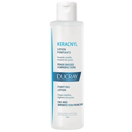 Ducray Keracnyl Zuiverende Lotion Vette Huid met Onzuiverheden 200ml