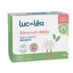 Luc Et Lea Baby Sticks mit spezieller Sicherheitsspitze x60 Luc Et Lea Baby Sticks mit spezieller Sicherheitsspitze x60