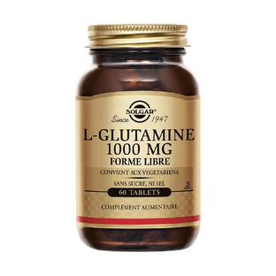 Solgar L-glutamina Glutamina 1000mg Sommeil Défenses immunitaires 60 comprimidos