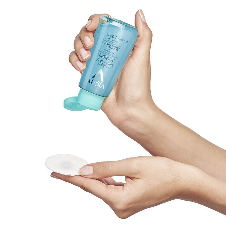 Vichy Purete Thermale demachiant rezistent la apă pentru ochi sensibili 150ml Vichy Purete Thermale demachiant rezistent la apă pentru ochi sensibili 150ml