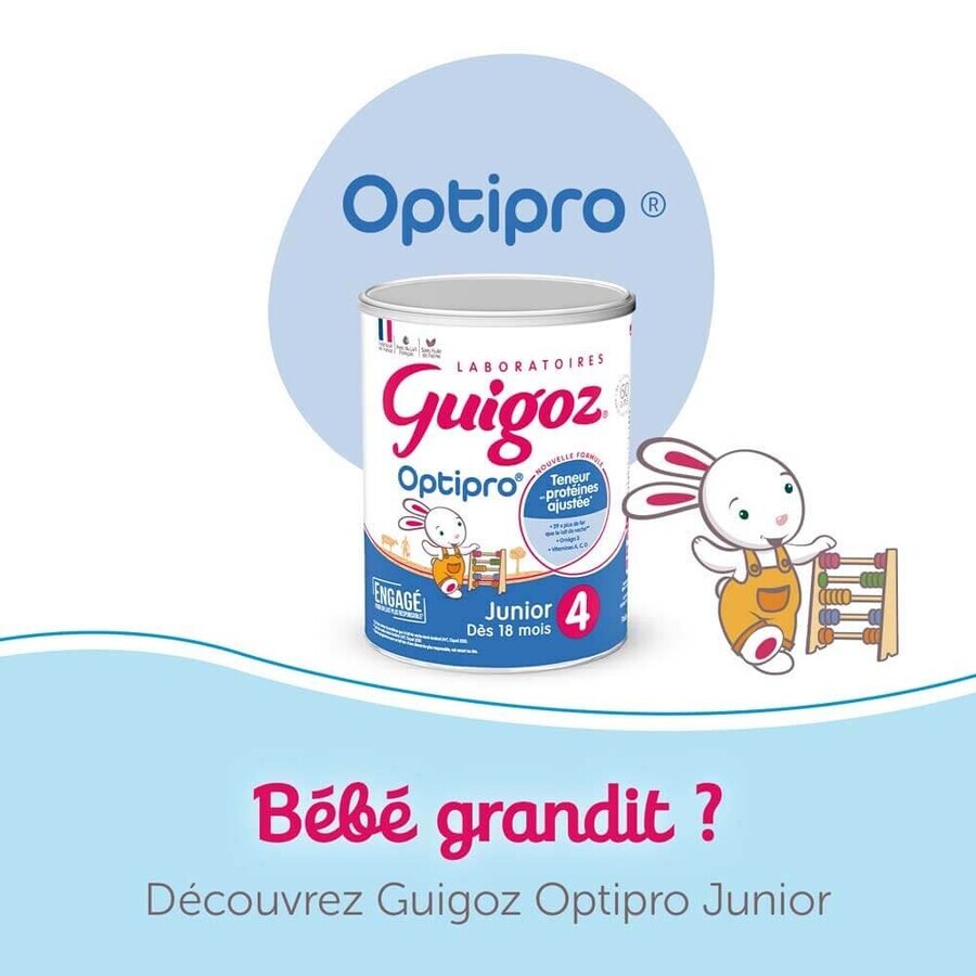 Guigoz Optipro Milk Powder Growth 3 from 1 year 780g Guigoz Optipro Milk Powder Growth 3 from 1 year 780g