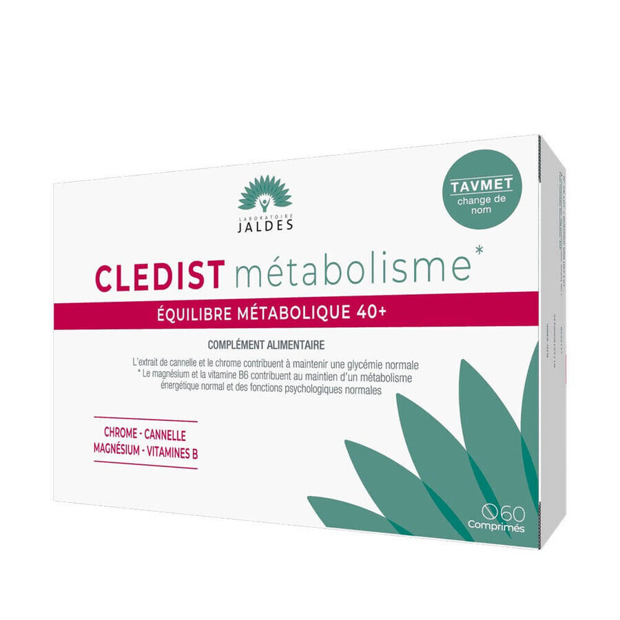 Jaldes Cledist Metabolic Balance 40 60 Tablets