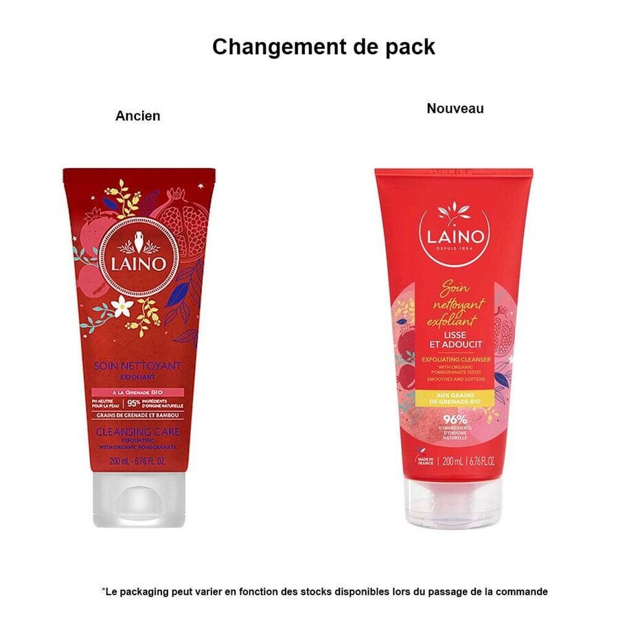 Laino Limpiador Exfoliante Granada 200 ml Laino Limpiador Exfoliante Granada 200 ml