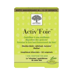 Neue Nordic Activates Stopfleber 105 Tabletten