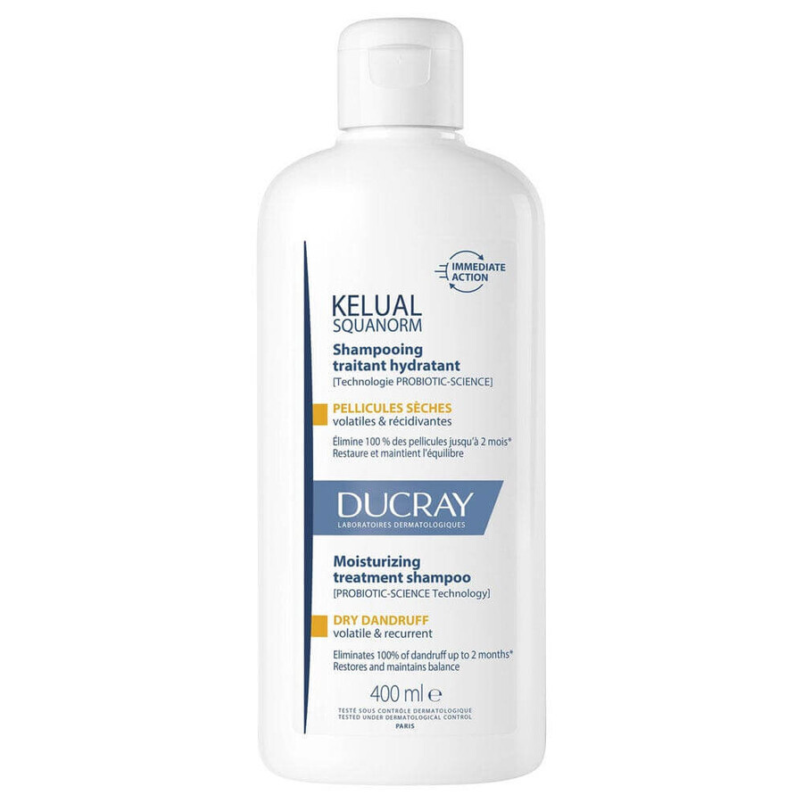 Buy Ducray Kelual Squanorm Shampoo for the treatment of dry dandruff 400 ml Ducray Kelual Squanorm Shampoo for the treatment of dry dandruff 400 ml