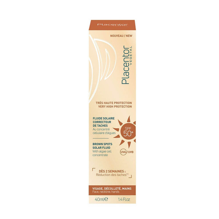 Placentor Végétal Sonnenfleckenkorrektor Fluid SPF 50 40 ml