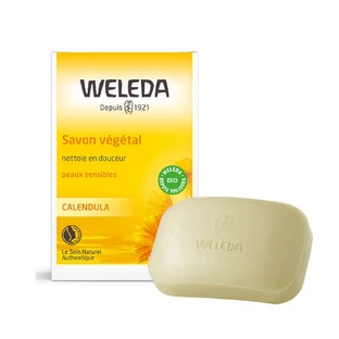 Weleda Calendula Savon Vegetal Peaux Sensibles 100g